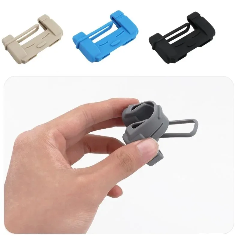 2pcs Car Seat Belt Clip Silicone Protective Cover Holder, Scratch Resistant and Dust-proof Interior Protection Cover - view 4