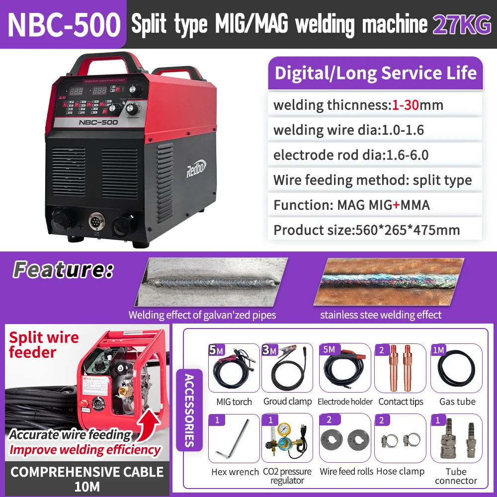 Hot Trifase Heavy Duty MIG 500 - Heavy Equipment Welder recensione e prezzo