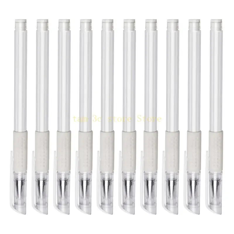 10x White Surgical Skin Marker Skin Marker Positioning Pen for Beauty Salons D0UA