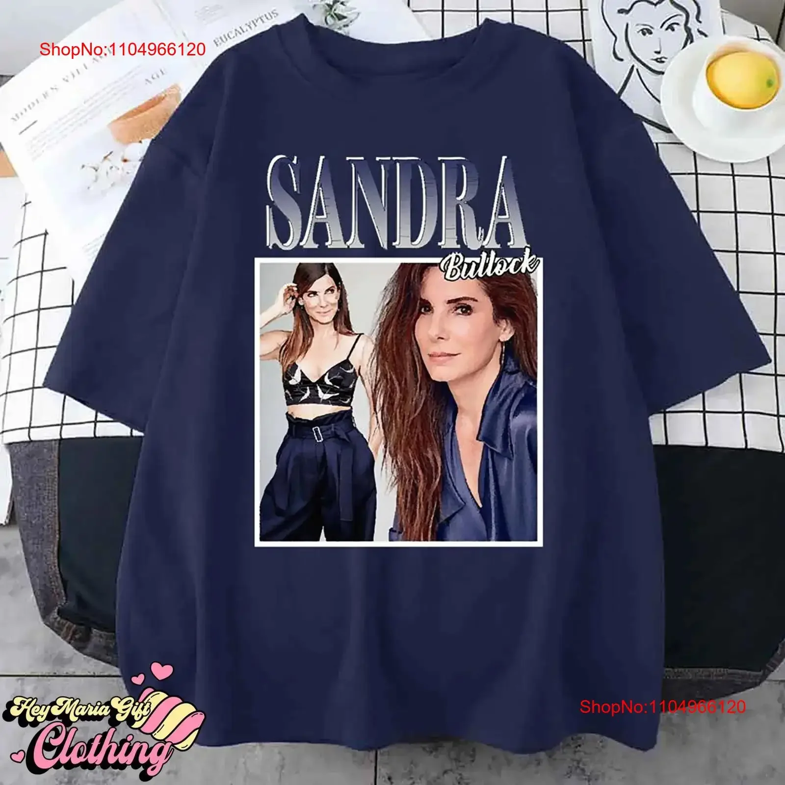 

Sandra Bullock Vintage Bootleg 90s T Shirt Retro vintage Washed Top For Everyday Wear Comfortable Versatile Stylish fashion