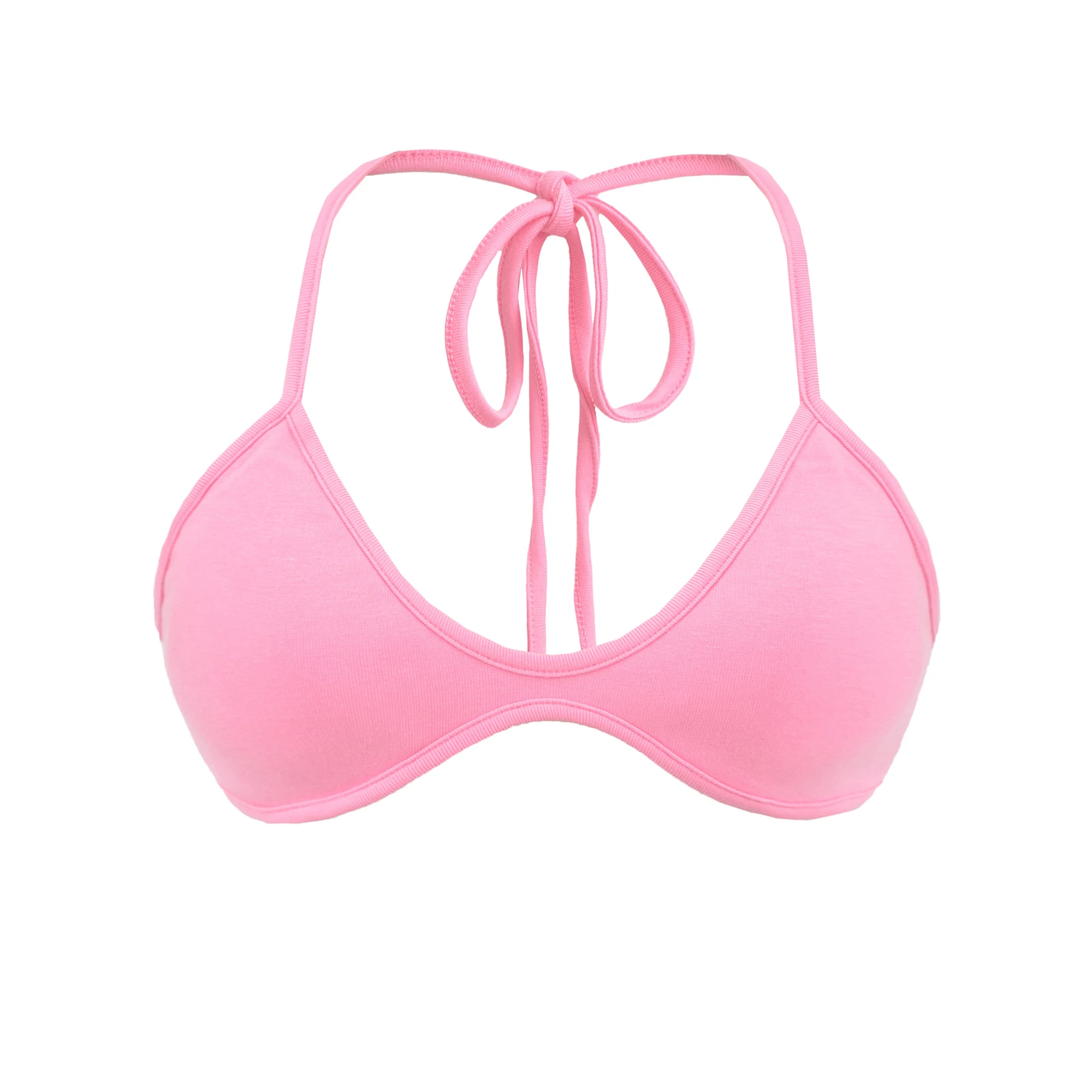 Neline-Top corto con tirantes para mujer, Sujetador deportivo para Fitn, ropa interior de Yoga, adelgazante, moderno, Bal, línea en U, longitud ort