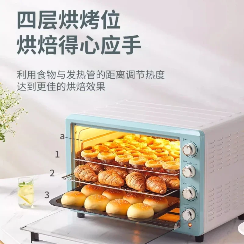 Electric Oven Large Capacity Household Commercial Private Room Baking Multifunctional 70L Mooncake Cake new model