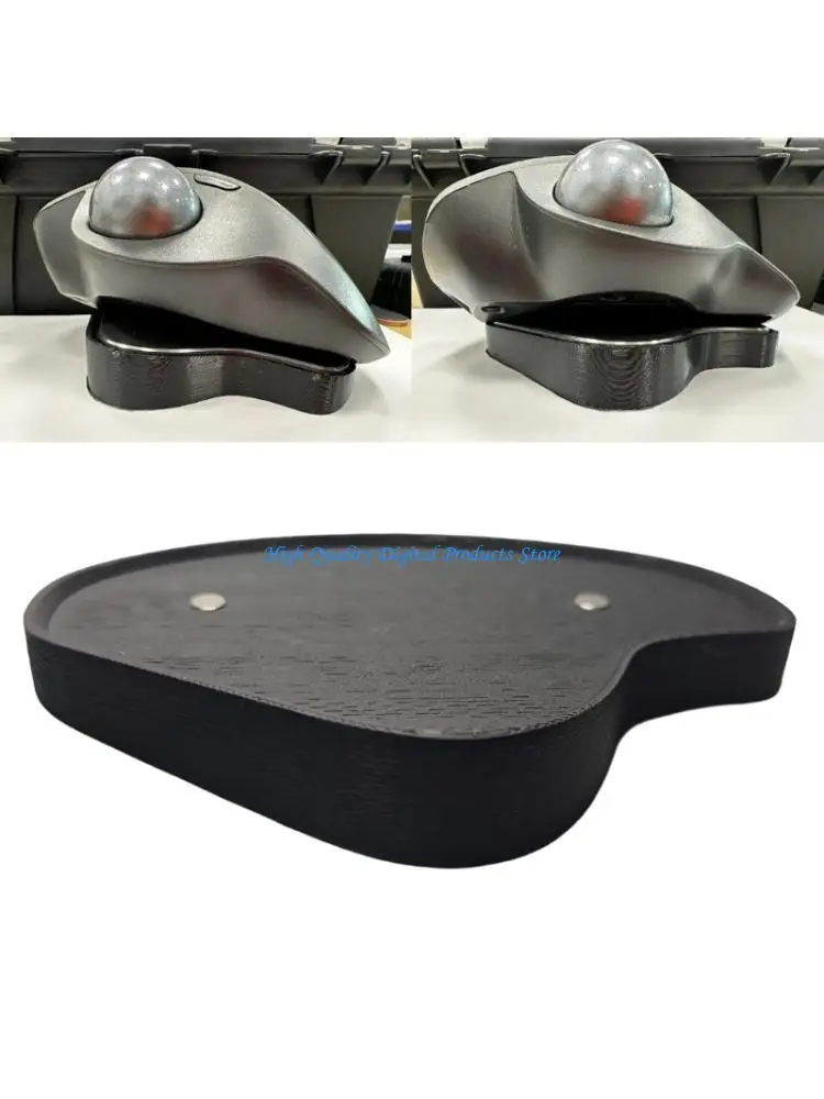 

U2JE Plastic Mouse Stand Base Holder Replacement For Ergo Trackball Mouse Ensures Secure Placement And Extended Durability