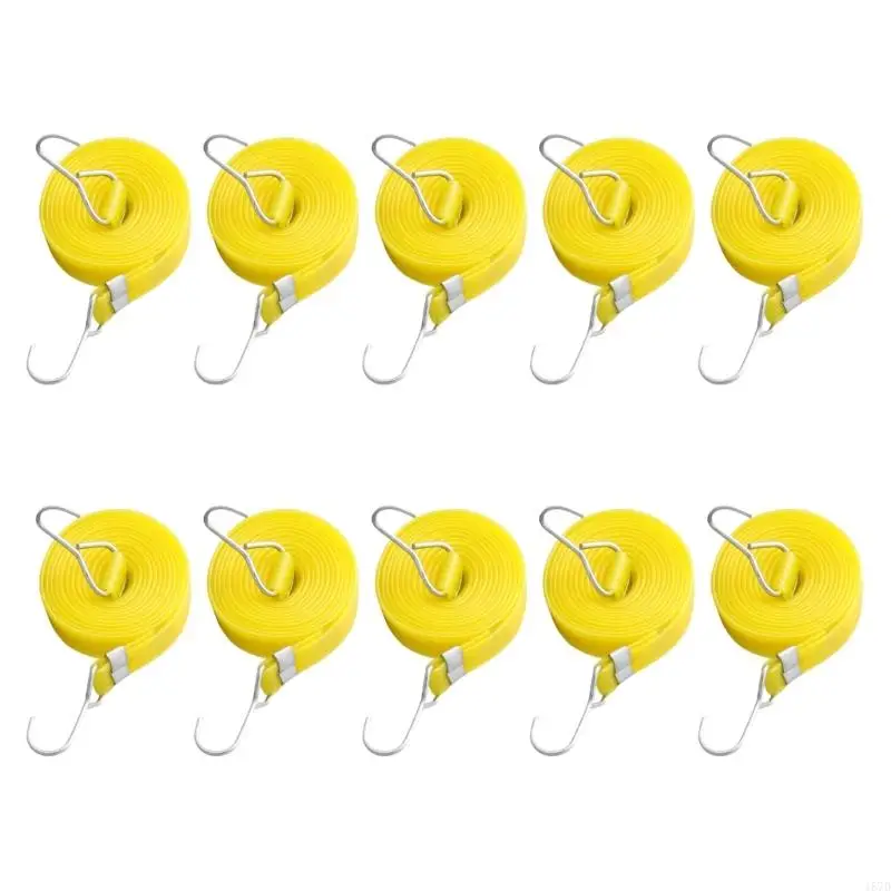 10LOTS SOLASTICS LOGGAGE STRAP WIDE HOOK HOOK HIGHT TYPE TYPE TYPE CORD للدراجات النارية رف دراجة 157D
