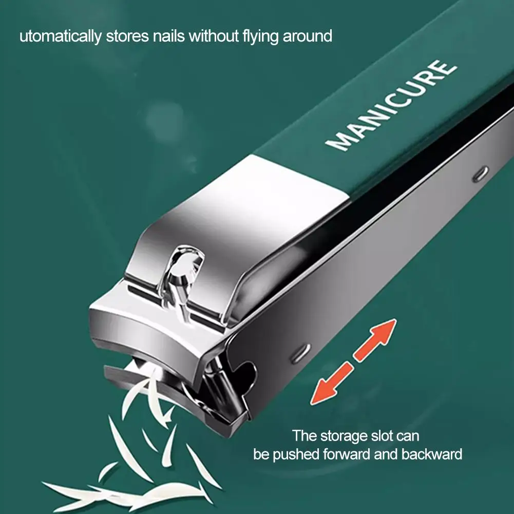 Set di manicure portatili da 10 pezzi Kit per pedicure Set di tagliaunghie nero brillante Strumenti per la cura personale Forbici ﻿