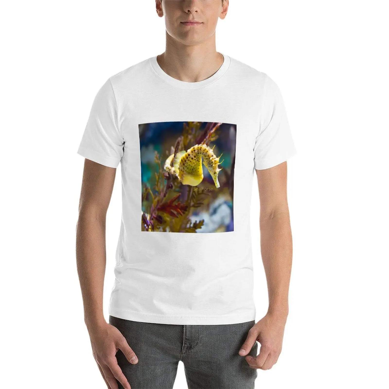 for man cotton graphic t designer horse t shirts shirt shirts Sea t T-Shirt man man funny