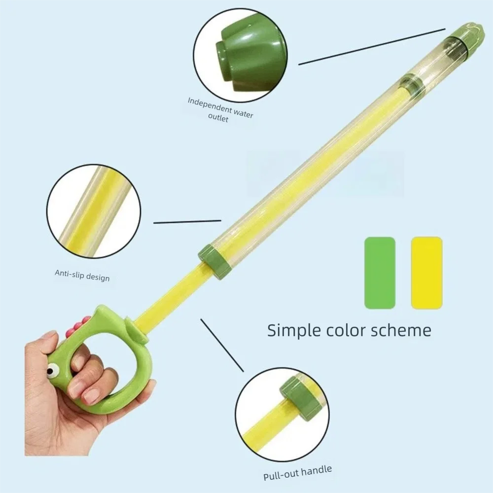 Creative Cartoon Spray Water Toys Ultralight Safety Squirt Toy Large Capacity Portable Sprinkler Atmosphere Props Summer