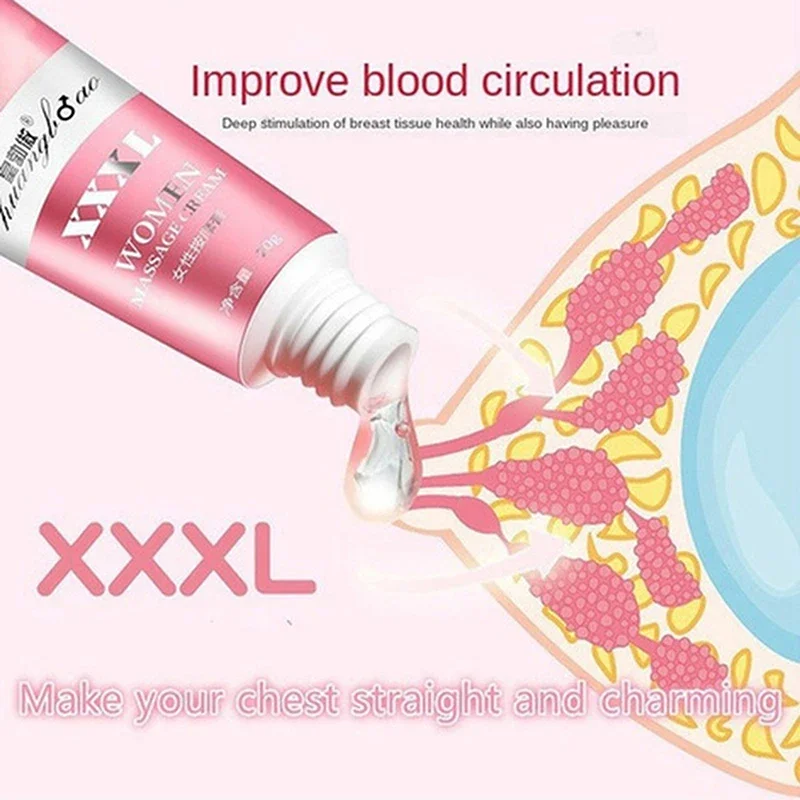 Breast Increase Enlargement Cream Chest Enhancement Promote Female Hormone Breast Lift Firming Massage Up Size Bust Skin Care