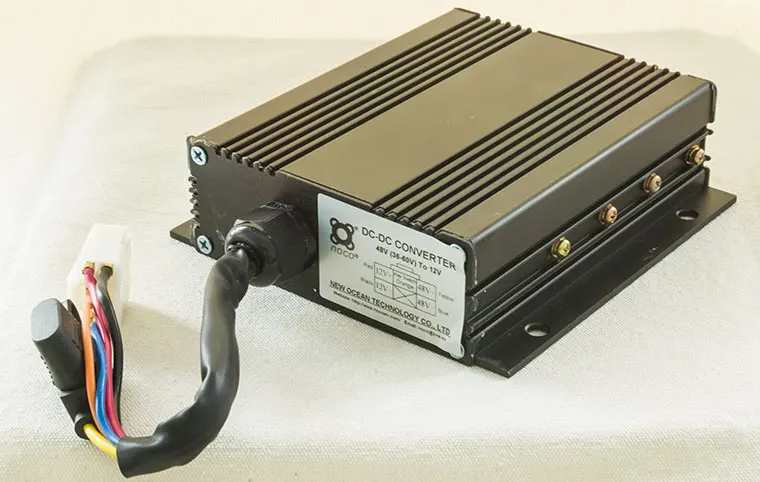 HXDC-4812 محول تيار مستمر 48 فولت لمحول الرافعة الشوكية تيار مستمر 25A