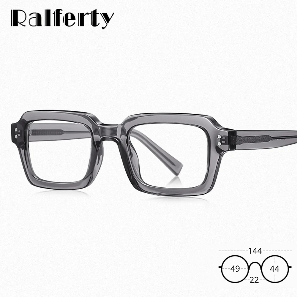 Ralferty 2025 TR90 montures de lunettes pour hommes monture de lunettes pour femmes Prescription lunettes médicales Anti bleu lunettes d'ordinateur