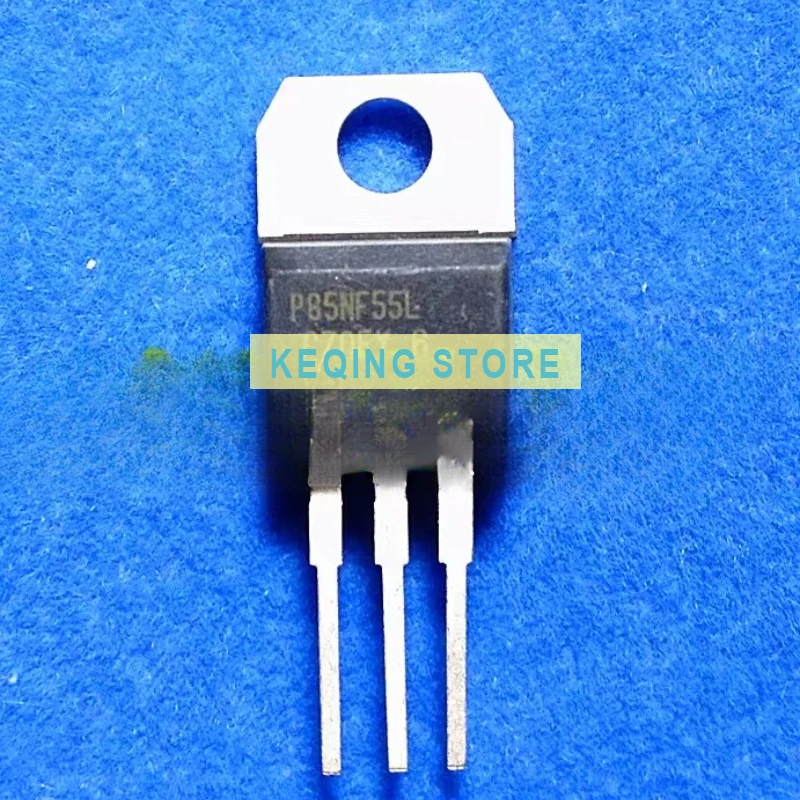 10PCS Used+Not NEW+Send after Measure Original Code ST P85NF55L Field Effect TO-220 Quality Assurance