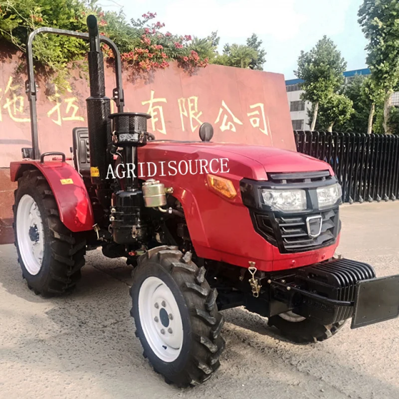 Tahan lama: 80hp 90hp 120hp 140hp 4wd roda pertanian mesin traktor di merek Cina