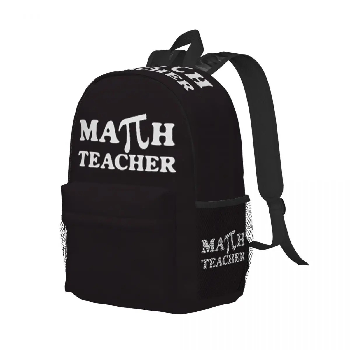 

Math Teacher Graphic Mathematical Formula Backpack Student Boys Girls BookBag Children School Bag Shoulder Bags for Men Women