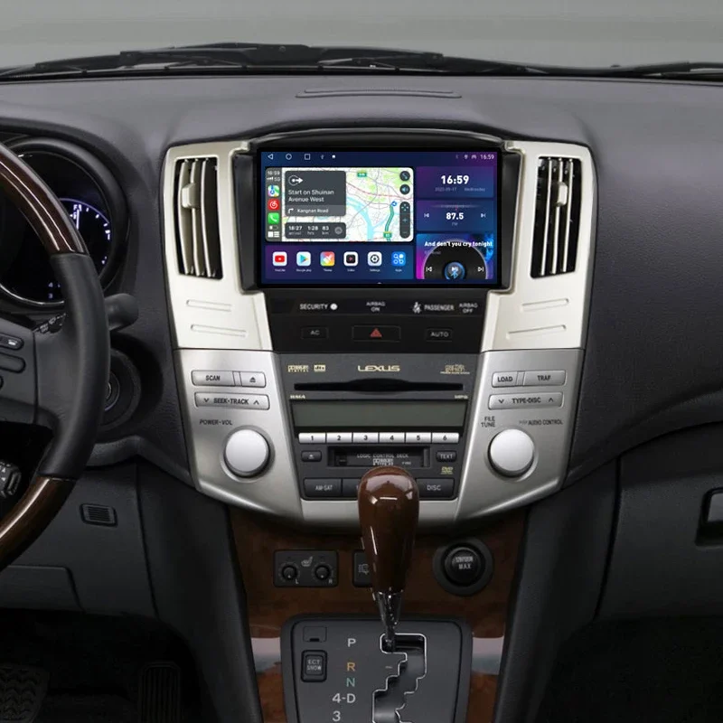 For Lexus RX RX300 RX330 RX350 RX400H 2003 - 2009 Android13 Car Radio 2Din Stereo Receiver Autoradio Multimedia Player GPS Navi - Image 4