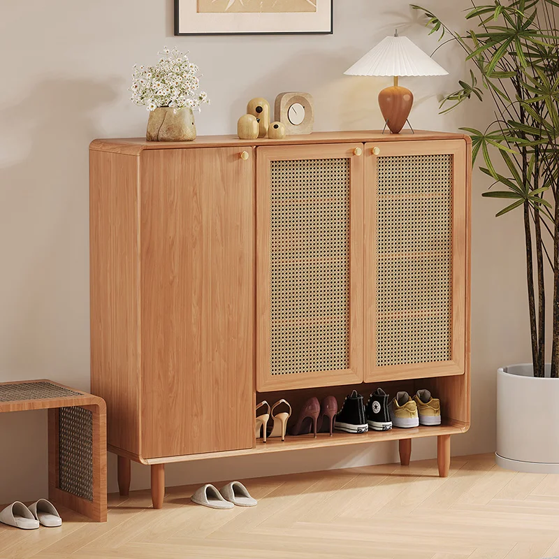 Hallway Slippers Shoe Cabinet College Dorm Essentials Box Wooden Shoe Cabinet Storage Replica Archivadores Entrance Furniture