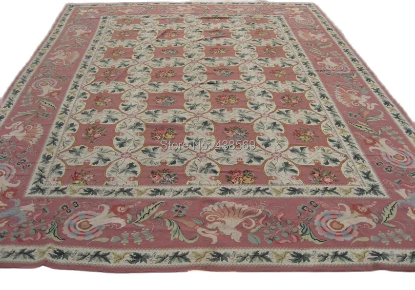 

Free shipping handmade needlepoint woolen rugs high quality 9'x12' cheap prices different sizes available