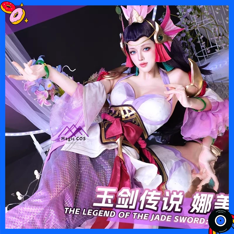 

Top Game Cosplay Splendid Staff Nami Costume Anime Nami Role Playing Clothes Fashion Dress Fishtail for Women Comic Con Outfit