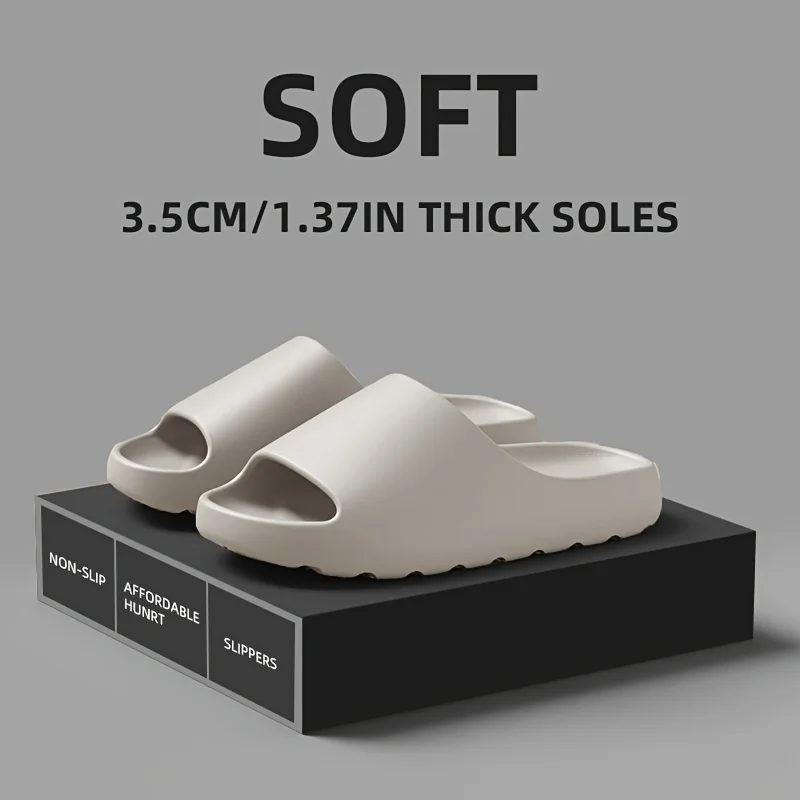 Men's Outdoor Casual Slippers, Home Non-Slip Women's Slippers, Same Style For Men And Women（Shoebox Not Included））