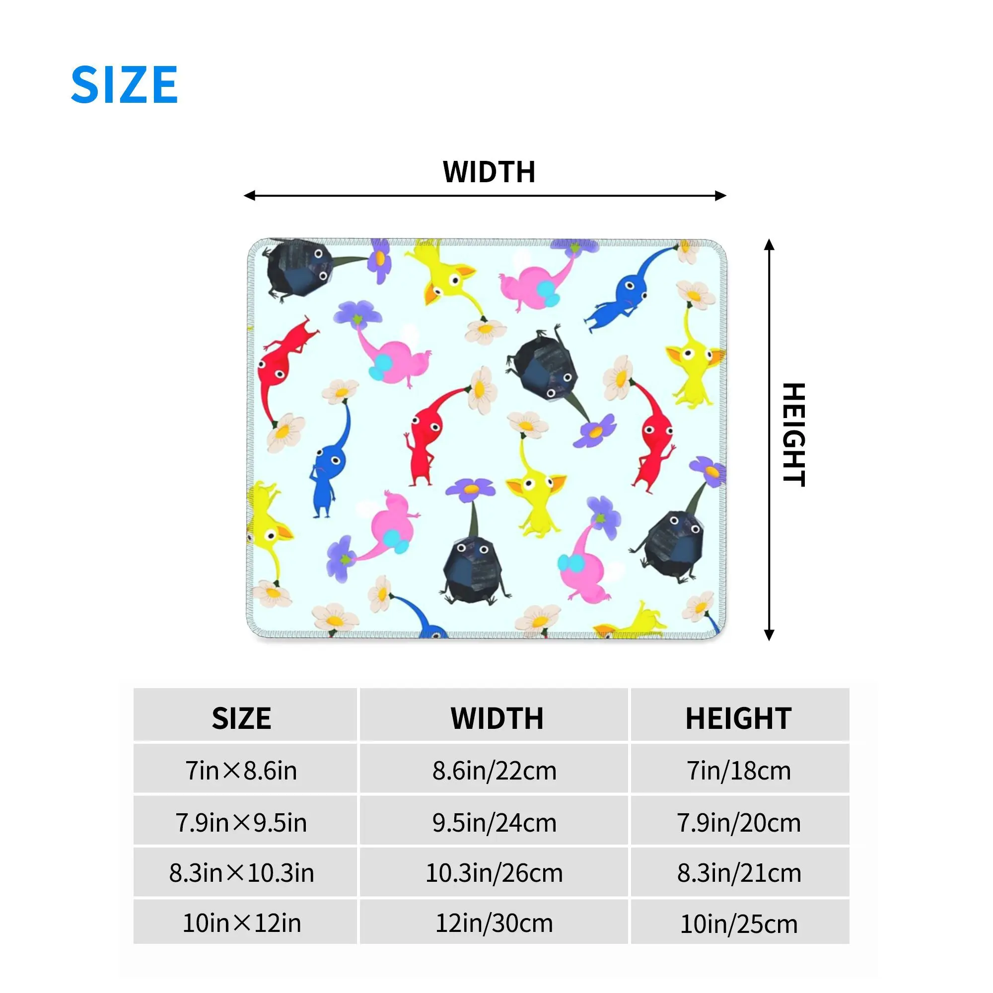 لوحة ماوس بيكمين لوحة مفاتيح الكمبيوتر ماوس حصيرة ألعاب الكمبيوتر المحمول حصيرة مكتب الملحقات الجدول الحصير