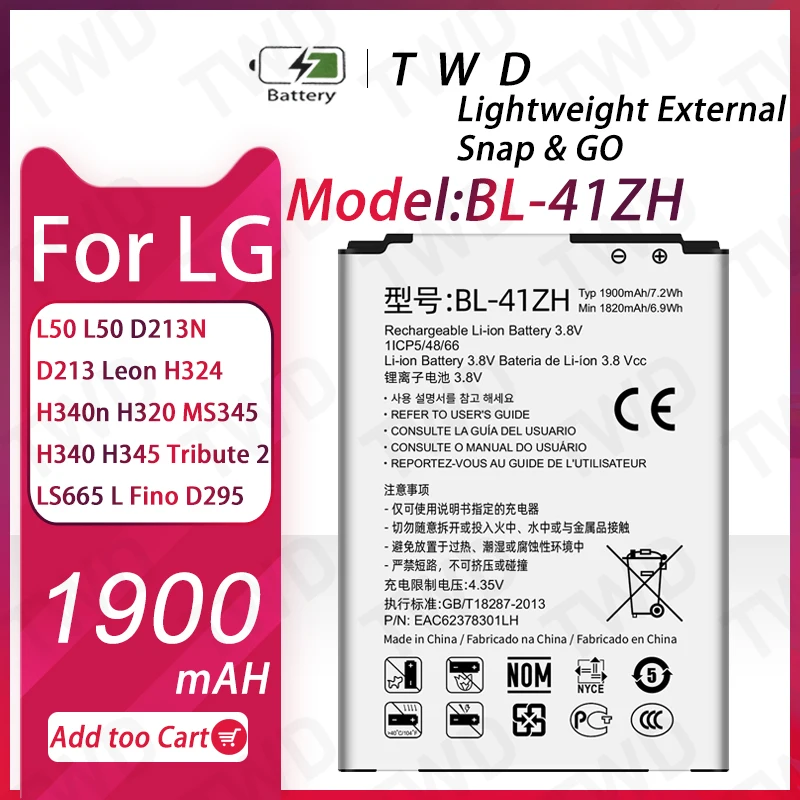 BL-41ZH Battery For…