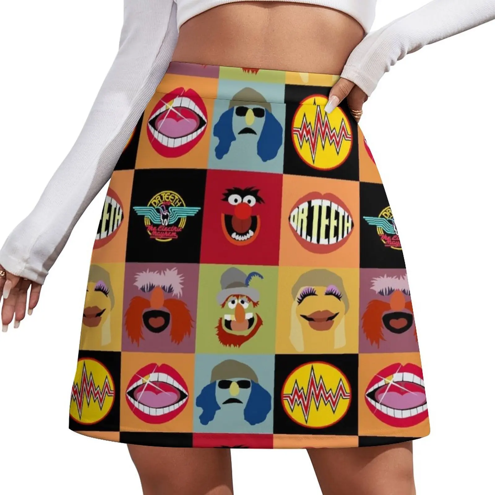 

Dr. Teeth and the Electric Mayhem Mini Skirt shorts women's summer dress 2026 luxury designer clothing women