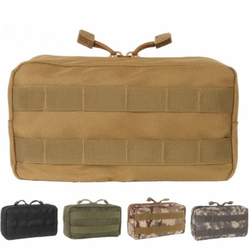 

Camouflage Molle Belt Pouch Clutch Bag Waterproof Commuter Carrier Cell Phone Bag