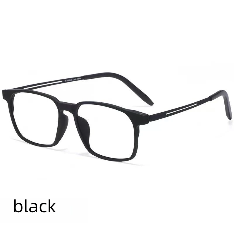 

55mm New Myopia Eyeglass Frame Men's Casual Large Frame Glasses Ultra Light TR Frame Prescription Glasses 8879