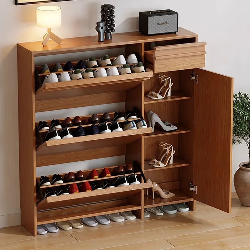 Luxury Designer Shoe Cabinet Organizer Storage Mobile Display Living Room Shoe Shelf Slippers Zapatero Shoemakers Furniture