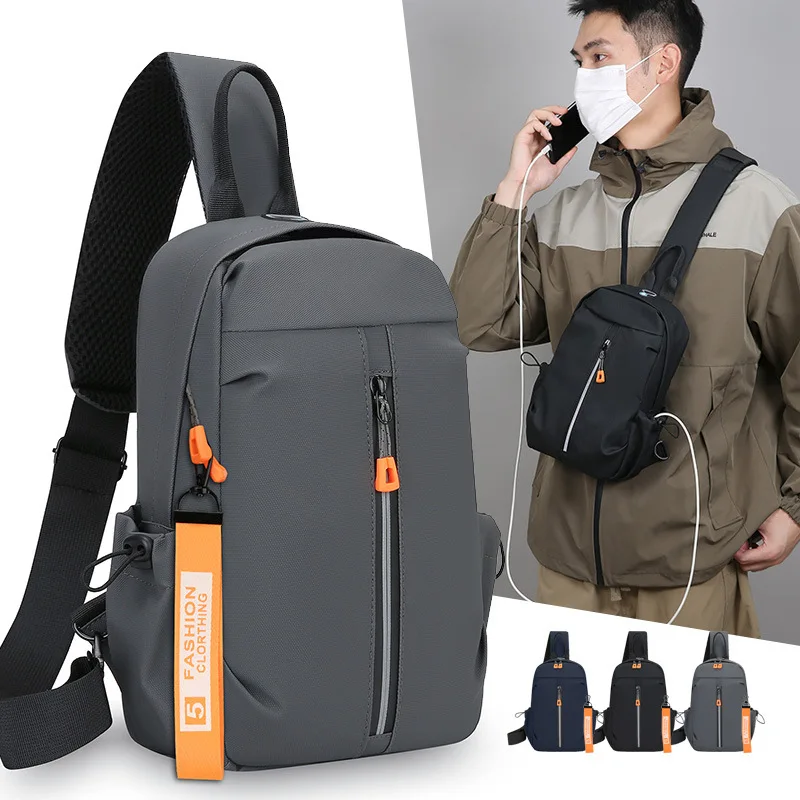 

Многофункциональная мужская сумка через плечо, новая портативная спортивная нагрудная сумка, вместительная сумка для ежедневных поездок на работу, сумка через плечо