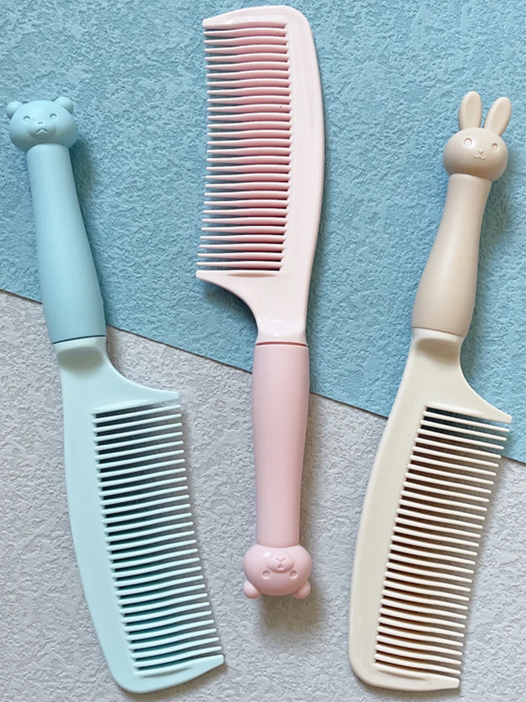 مشط مضاد للكهرباء الساكنة للنساء ذوات الشعر الطويل، مشط لتمليس الشعر للاستخدام المنزلي، أداة للعناية بالشعر للطلاب والأطفال و... #1