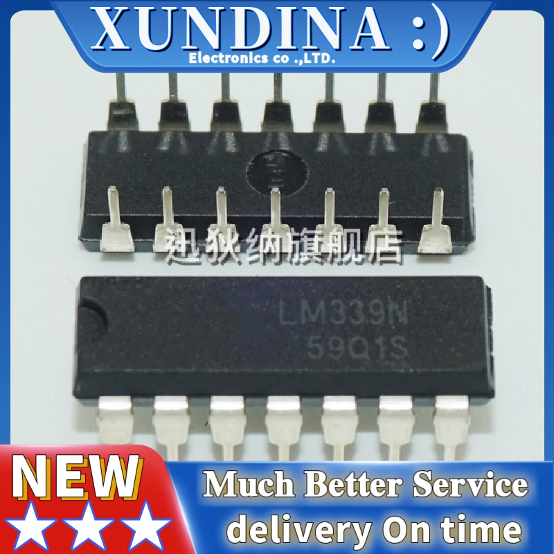 10PCS/LOT  LM339 LM339N DIP14 new and original IC