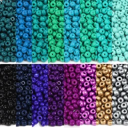 136-680pcs 4mm Czech Glass Seed beads Round Spacer Beads Mini Toho Bead For Jewelry Making Bracelet Necklace DIY Craft Accessory