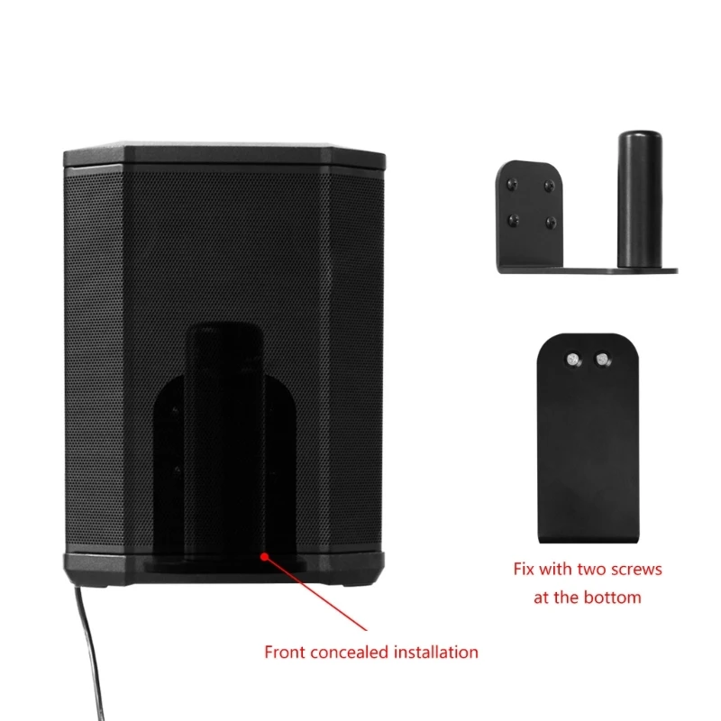 Sleek Black Holder for S1Pro/S1Pro+ Speaker Easy Wall Mounting Solution