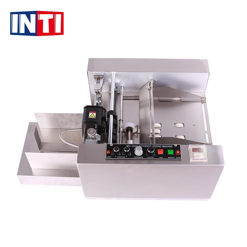 Yintai MY-300 Automatic Stamping Marking Machine Steel Stamping Ink Wheel Dual-purpose Coding Machine Paper Carton Al