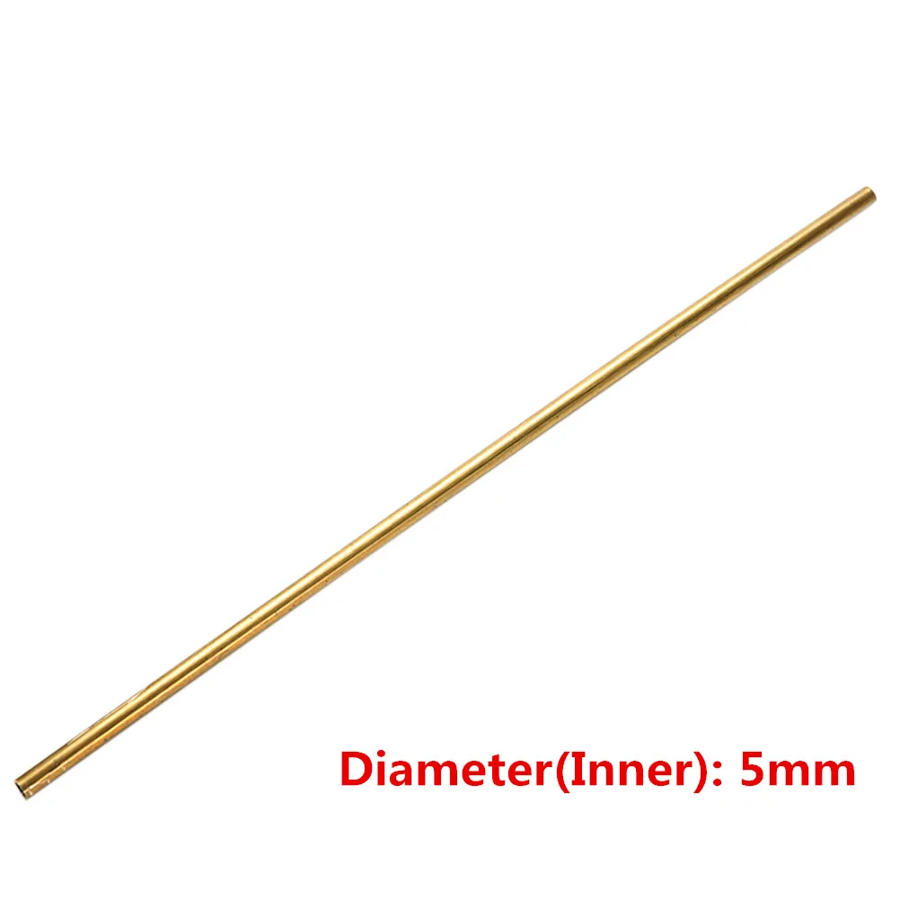 Diametro 2/3/4/5mm tubi in ottone tubo in ottone tubo in ottone lunghezza 30cm lungo 0.45mm parti di utensili da taglio a parete