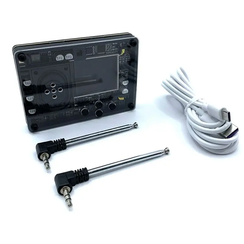 

-[A51I Digital]Mini Theremin Musical Electronic Instrument With Screen Display Gift Easy Install Black