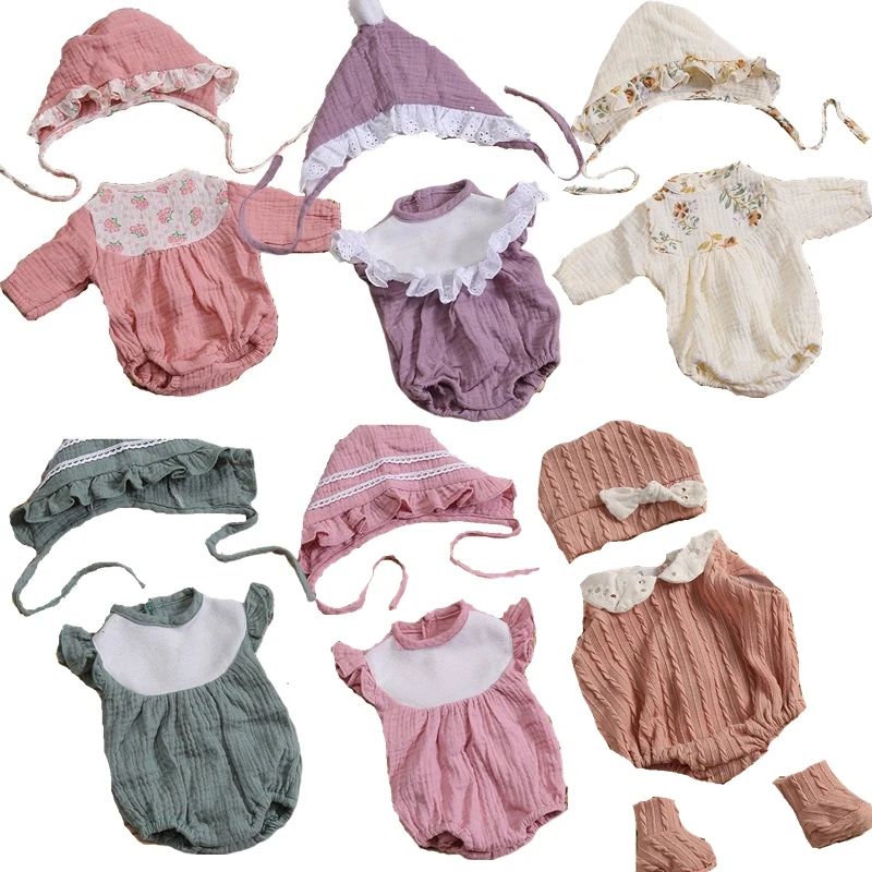 Baby Doll Dress Clothes for 40cm Baby Doll DIY Toys Doll Accessories Bodysuit Clothes for 15inch Baby Doll Accessories Pajamas