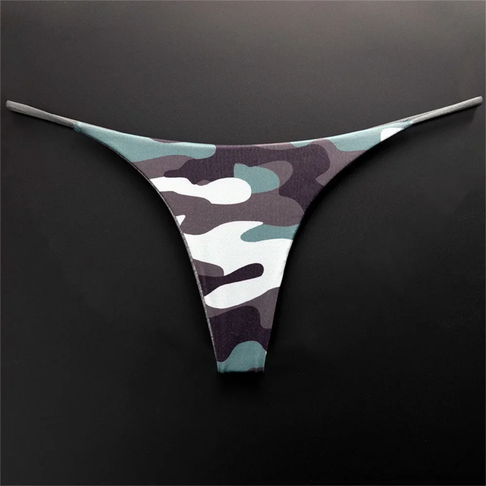 Sexy Leopard Print Womens Thong High Quality Cotton G-string Comfort Ladies Printed Underwear Plus Size