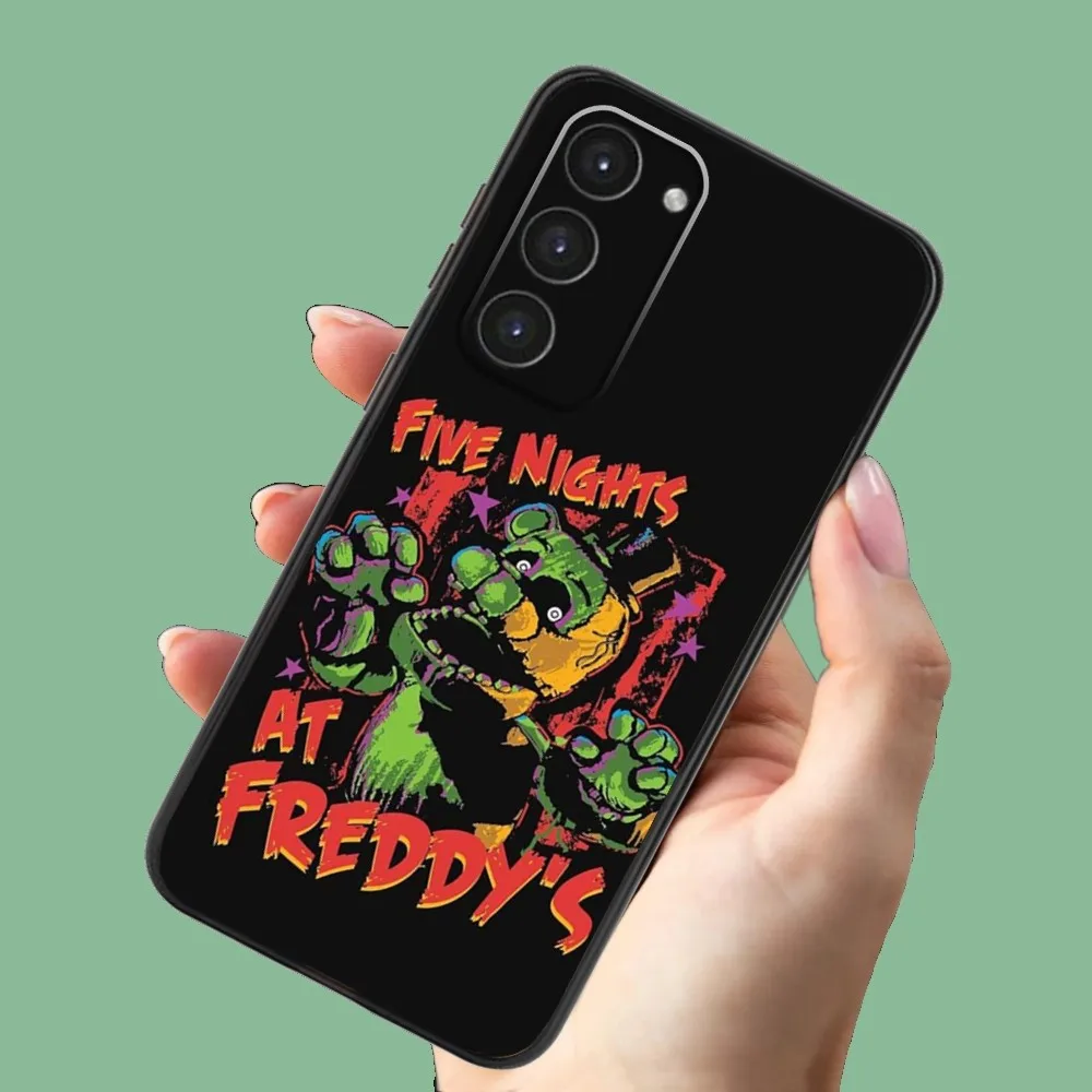 Five nights At F-Freddys Phone Case For Samsung Galaxy A13,A21s,A22,A31,A32,A52,A53,A71,A80,A91 Soft Black Shell