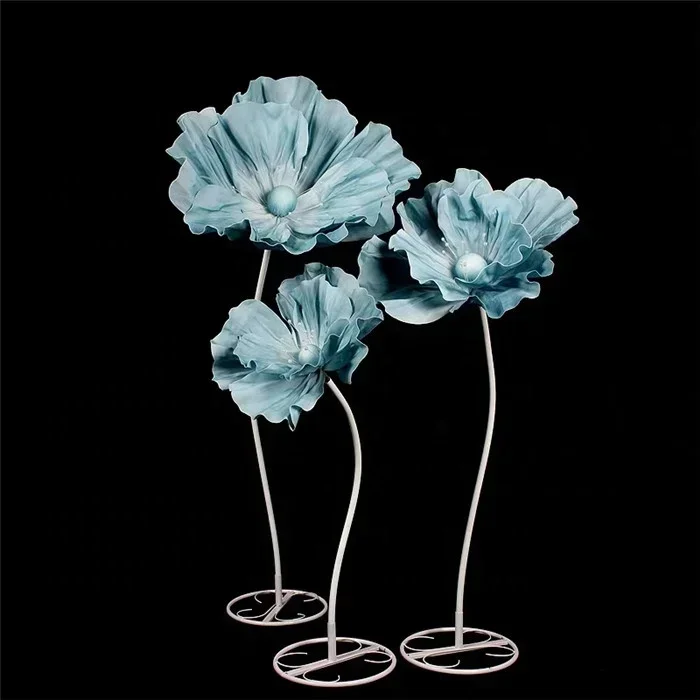 

Low Price New Type Artificial Wedding Centerpieces Eva Foam Giant Flower Hot sales