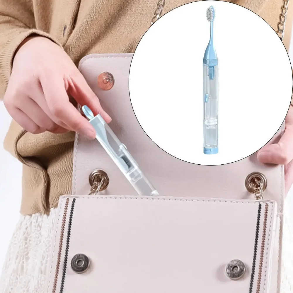 Easy to Use Portable Folding Toothbrush Creative Health Clean Tools Soft Toothbrush Set Outdoor