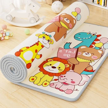 두꺼운 양면 패턴 아기 놀이 매트, 보육원 등반 패드, 교육용 카펫, 어린이 러그 활동 게임 장난감, 1/0 cm
