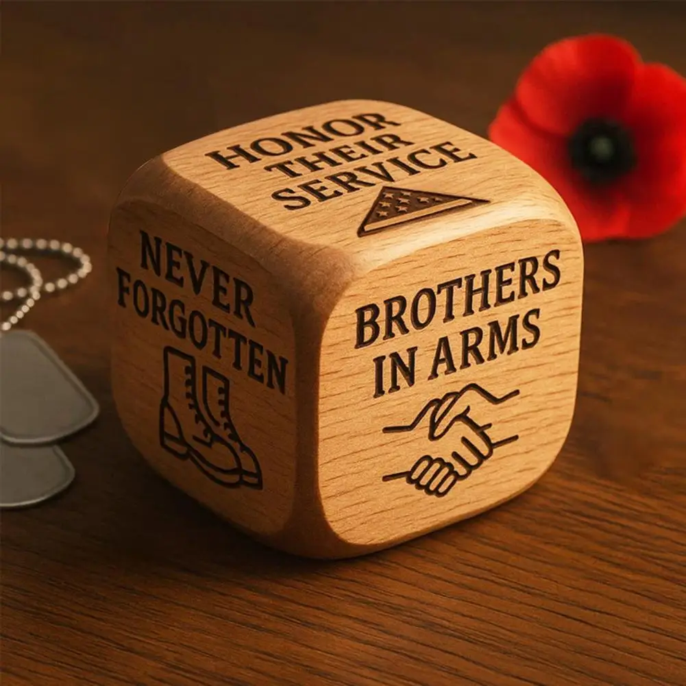 ديكور التقدير العسكري ملحقات الاحتفال بعيد المحاربين القدامى مصنوعة يدويًا للمحاربين القدامى الخشبية الوطنية للمحاربين القدامى