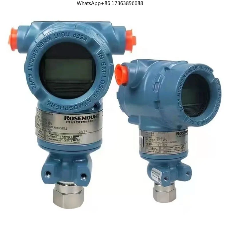 3051 Rosemount Pressure Transducer Emerson 4-20ma Original Pressure Transmitter