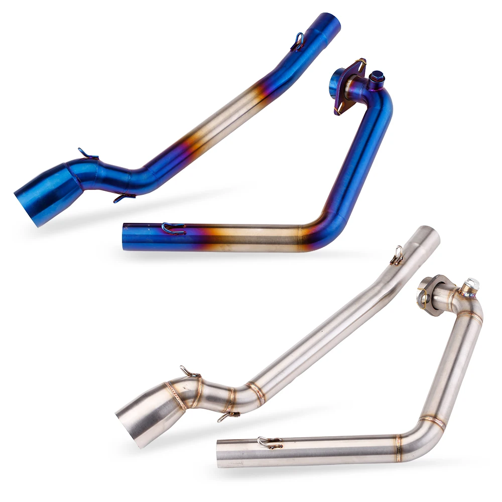 Motorcycle Exhaust Modify Front Link Pipe For Suzuki GSXS150 GSXS125 GSXR150 GSXR125 2017-2024 Escape Racing Header Tube Kit