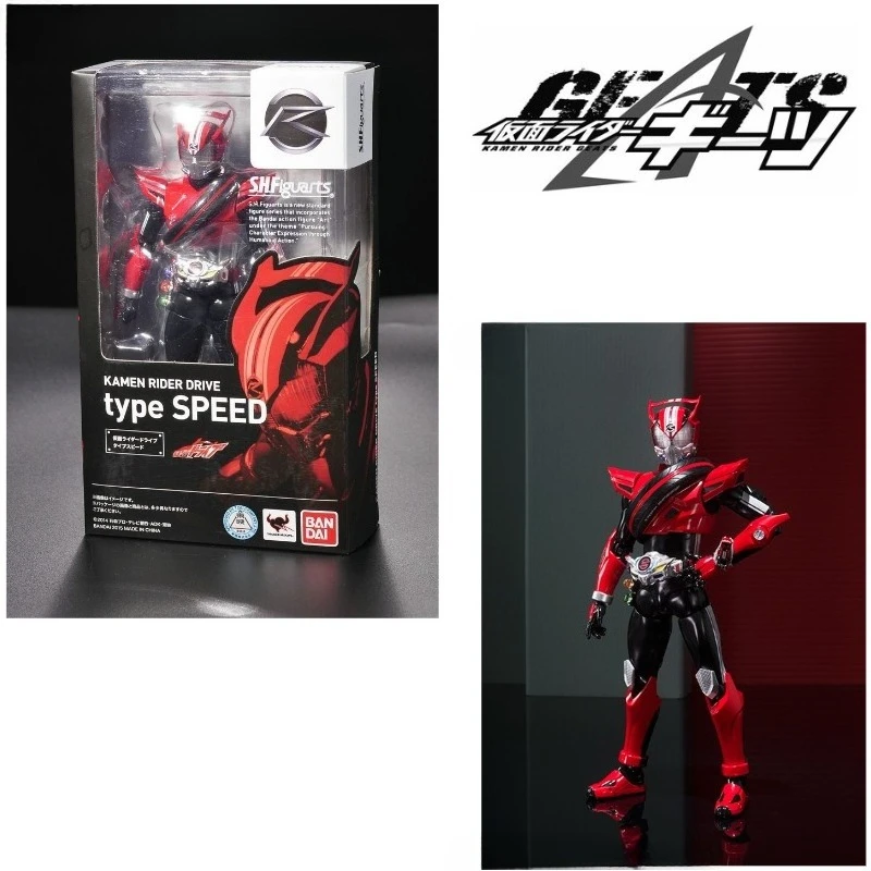 

In Stock Kamen Rider Drive Speed Labbubu Stitch Mecha Model Collect Holiday Gifts Decorations Ornaments Figure Trendy Toys