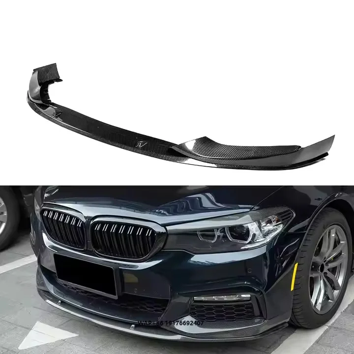 

Carbon Fiber Car Front Lip Spoiler forBMW 5 Series G30 G31 G38 520i 530i 540i M-sport 2017-2018