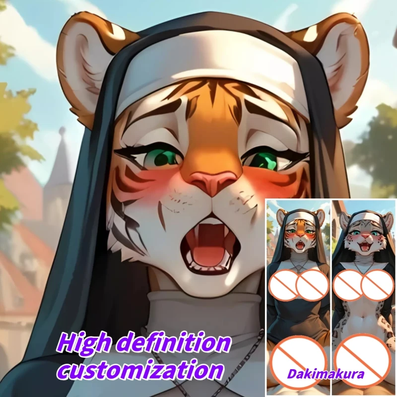 

Dakimakura Anime Cute Nuns Double-sided Print Of Life-size Body Pillowcase Gifts Can be Customized