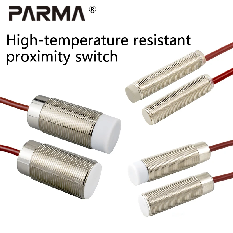

M12/M18/M30 circular high-temperature resistant 120-degree proximity switch sensor NPN normally open metal induction switch