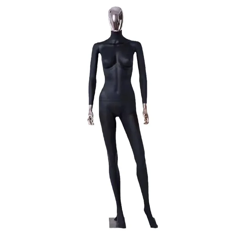 Full Body Mannequin Female Model for Clothing Store Window Display Wedding Dress Shop Props Electroplating Mix and Match